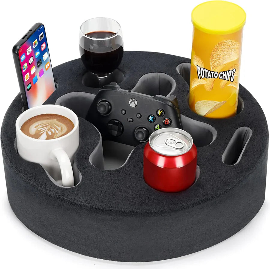 Couch Cup Holder Pillow